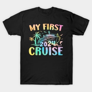 My First Cruise 2024 Vacation Matching Family Cruise Ship T-Shirt